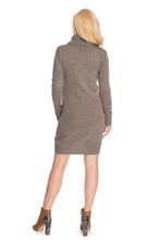 Naložite sliko v pregledovalnik galerije, Nosečniška pletena obleka - Cappuccino
