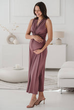 Lade das Bild in den Galerie-Viewer, Umstandskleid LOOP - Rose Brown

