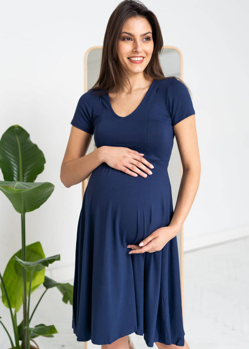 Trudnička haljina Mommy Chic - Navy