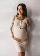 Lade das Bild in den Galerie-Viewer, Umstandskleid Tummy | Türkis
