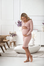 Naložite sliko v pregledovalnik galerije, Nosečniška obleka Tummy | Puder
