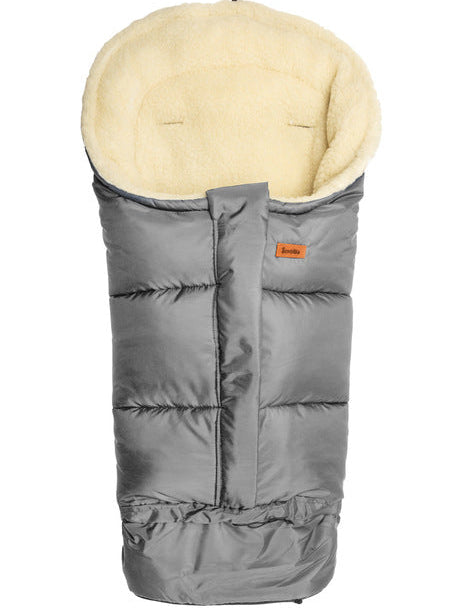 Zimska vreča Sensillo®️ COMBI WOOL | Siva - volna