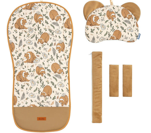 Set podlog za voziček Sensillo®️ DELUXE | Bunny