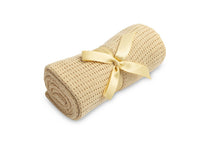 Naložite sliko v pregledovalnik galerije, PLETENA ODEJICA MOLLY |  VANILIJA
