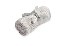 Naložite sliko v pregledovalnik galerije, PLETENA ODEJICA MOLLY | SIVA
