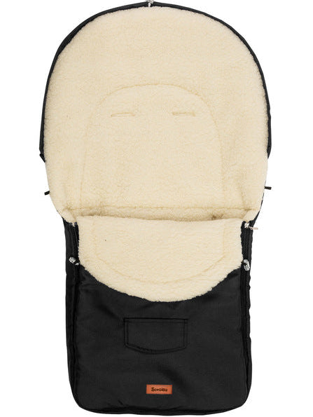 Zimska vreča Sensillo®️ ROMPERWOOL | Črna