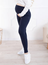 Lade das Bild in den Galerie-Viewer, Umstandsleggings Anna | Navi

